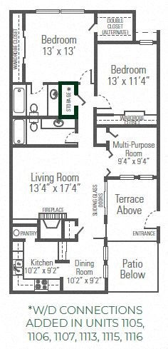 505 N. Rock Road 1-2 Beds Apartment, Townhouse for Rent - Photo Gallery 58